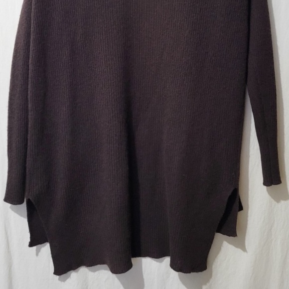 360 Cashmere Vianca Cashmere Long Cardigan in Cafe Noir - Picture 15 of 16